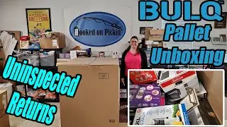 Bulq.com Pallet Unboxing Uninspected Returns Are Some Damaged? Check Out What's Inside? Making Money
