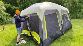 Set up a tent Core 9 Person Instant Cabin Tent