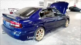 Small video of the Subaru Legacy B4 RSK TwinTurbo that came in from Japan