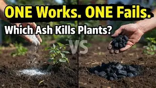Wood Ash vs. Stove Ash: ONE Builds Soil for 100 Years (Biochar SHOCKER)