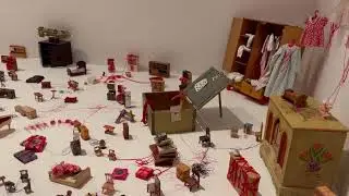 Japanese Artist Chiharu Shiota in Brisbane 2022 Queensland Art Gallery