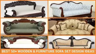 BEST 50+ WOODEN & FURNITURE SOFA SET DESIGN IDEAS | Home Interior Design #3dplan #home #design #3d