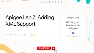 Apigee Lab 7 Adding XML Support | API Developer Learning Path