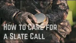 How to Care for a Turkey Slate Call with Rob Keck and TrueTimber | Turkey Hunting Basics
