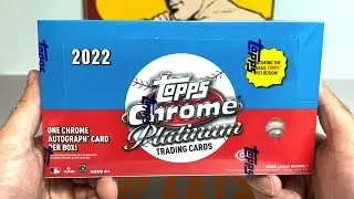 2022 Topps Chrome Platinum Hobby Box Rip - Orange HOF Auto!!! Hot Box!!!