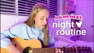 my REAL summer night routine *productive*