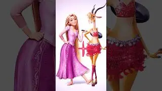 Rapunzel as Gazelle in Zootopia #zootopia2 #judyhopps #kpophunters #zoo #rapunzel