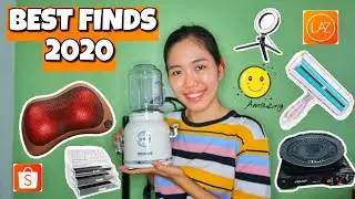 BEST FINDS 2020 FT. LAZADA & SHOPEE (Useful Items) - Jonah Bette