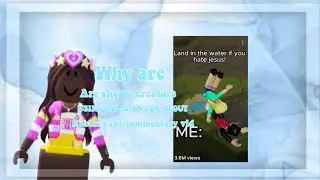 Roblox shorts creators using RELIGION FOR CLOUT!? Roblox rant/commentary 2024