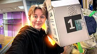 2 semaines avec une vendeuse Vinted qui va ouvrir sa boutique ; fin des travaux, déménagement..