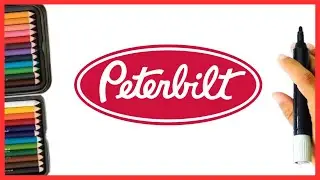 Peterbilt || Most Satisfying Logo Coloring Ever