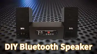 고장난 PC 스피커 (Britz BR-Twiin Q)를 미니 오디오로 DIY 하기
