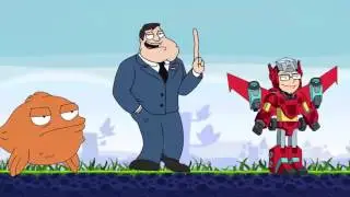 Angry American Dad!Angry Birds meet American Dad!parody