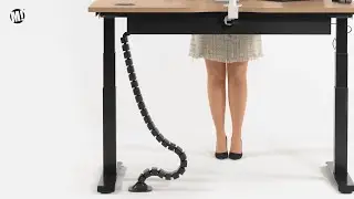 Magnetic Cable Management Spine - suitable for any desk or table