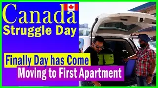First Apartment in Canada || Calgary Place Apartments|| 🇨🇦