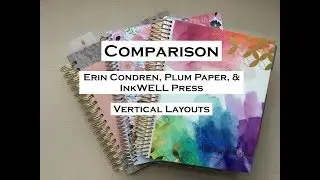 Erin Condren, Plum Paper & InkWELL Press [COMPARISON] + Discount Codes!