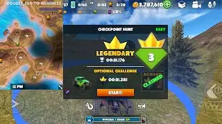 OTR - Offroad Car Driving Game BUGGY Optional Challenge Legendary in THE ISLAND Map.