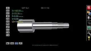 g92 thread cutting cycle program like and subscribe share please
