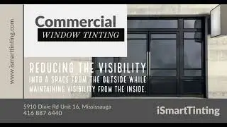 Commercial Window Tinting:  
