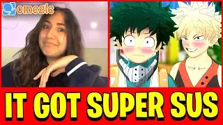 Deku and Bakugo make Omegle SUS... 😳 (VRChat VR)