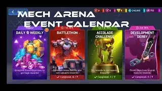Mech arena event calendar