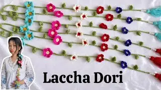 How to 🧶crochet 🌸Laccha Dori (parandi)|step by step full Tutorial ||Hindi 