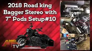 2018 Road king Bagger Stereo with 7