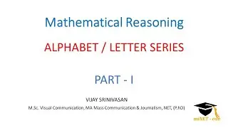 NTA UGC NET Mathematical Reasoning - Alphabet Series Reasoning