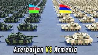 Azerbaijan Vs Armenia Military Power 2025 | Comparison Video