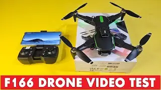 F166 Drone Camera Quality Test 2026 | Real Aerial Video Sample & Footage (USA Review)
