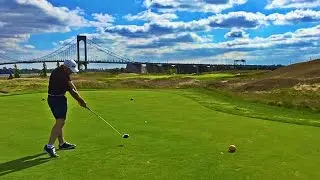 Playing Ferry Point Golf Course + Golfers in New York!