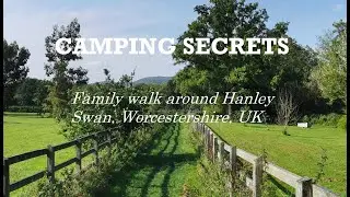 Family Walk around Hanley Swan near Malvern in Worcestershire