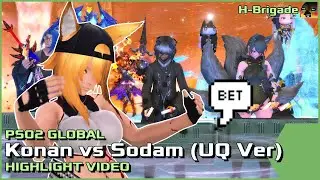 PSO2 Global - Konan vs Sodam (UQ) Highlight Video
