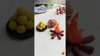 DIY Polymer Clay ideas | Happy Lohri to all! #shorts#clay#lohri#viral#festivals