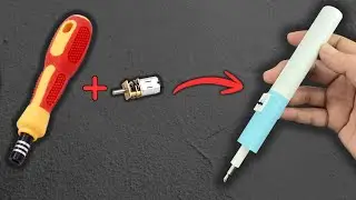 DIY: How to Make an Electric Screwdriver at Home in Just $3