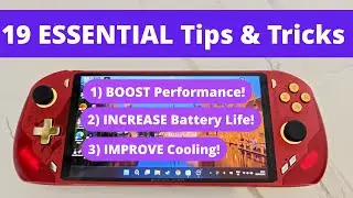 19 Essential tips for your gaming handheld!