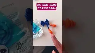 3M EAR PLUG TO PROTECT EARS FROM NOISE, DUST & WATER 7042576864