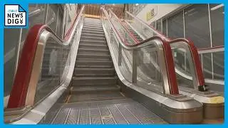 名鉄百貨店の“珍エスカレーター” ｢世界でここしかない｣ 手すりが垂直に床下へ… 2月の閉店後はどうなる 1967年設置 名古屋