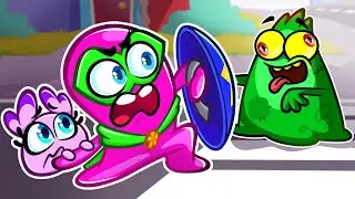 Superhero Song | Zombie Game with Slime Sam 🎶🧟&zwj;♂️ | Kids Songs & Nursery Rhymes