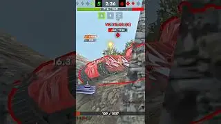 Smasher | 6 kills, 1vs3 & 4958 DMG | #worldoftanksblitz #wotblitz #shorts #танки