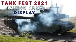 TANK FEST 2021 (Saturday) - MODERN British Army Display - 4K - The Tank Museum