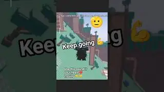 I will keep going no body in my road #roblox #song #heart