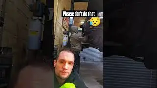Always check on your friends who work alone! #cjbgarage #safetyfirst #classiccars #reaction