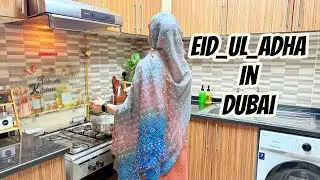 Eid Mubarak 💐,, celebrate eid_ul_adha in dubai 💕| cooking first time kaleji masala fry 👩🏻&zwj;🍳