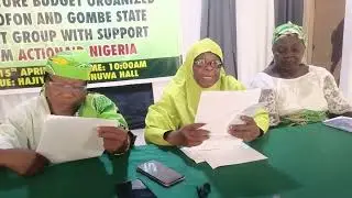SWOFON, HFL, Actionaid Nigeria hold briefing on Gombe 2025 Agric Budget