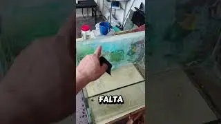 Como quitar el sarro del vidrio del acuario, f&aacute;cil y r&aacute;pido....