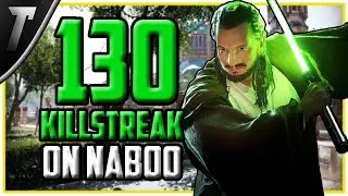 Star Wars Battlefront 2 Qui-Gon Jinn 130 Killstreak (Naboo)