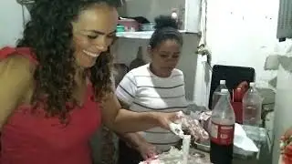 FIZEMOS A NOITE DE NATAL 🥰🙏🥳MAIS O ANIVERSÁRIO DA MINHA MÃE. 🥰