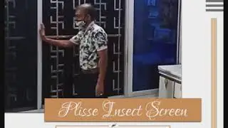 Pleated Insect Screen Installed in Two Parts for easy usage. Call 9038662034