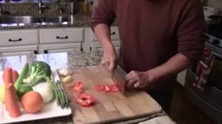 HOW TO SLICE AND DICE VEGETABLES(1/2)